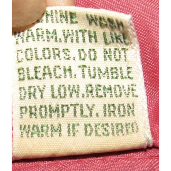 Vintage Sears Red Plaid Flannel Lightweight Button Shirt Large 16-16 1/2 - Picture 14 of 14